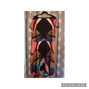 Abstract pattern dress
